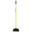 Red Gorilla Poly Yard Broom With Handle in Yellow