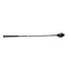 Hy Equestrian Glitter Horse Head Riding Whip in Black
