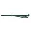 Hy Equestrian Riding Whip with Leather Accessories in Bottle Green