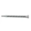 Hy Equestrian Schooling Whip Spiral Sure Grip Handle in Grey
