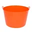 Red Gorilla X-Large 75lt Flexible Tubtrug in Orange