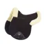 LeMieux Lambskin GP/Jumping Half Lined Numnah - - Natural Wool/Black Fabric Medium