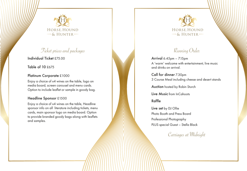 Charity Black Tie Dinner Individual Ticket-1