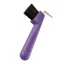 Bitz Hoof Pick Plastic Handle With Brush in Purple